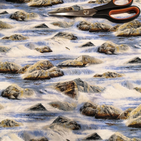 Puuvillakangas Landscape koski